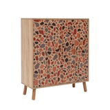 DULAP MULTIFUNCTIONAL Multilüx Pebble Multi Purpose Cabinet, Multicolor, 111x36x95 cm