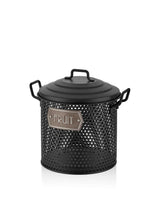 Găleată Bucket GLV0653, Negru, 23x23x30 cm