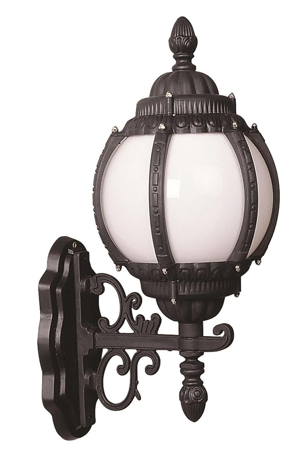 Lampă de perete de exterior BAP 212121 Outdoor Wall Lamp, Negru, 29x47x26 cm