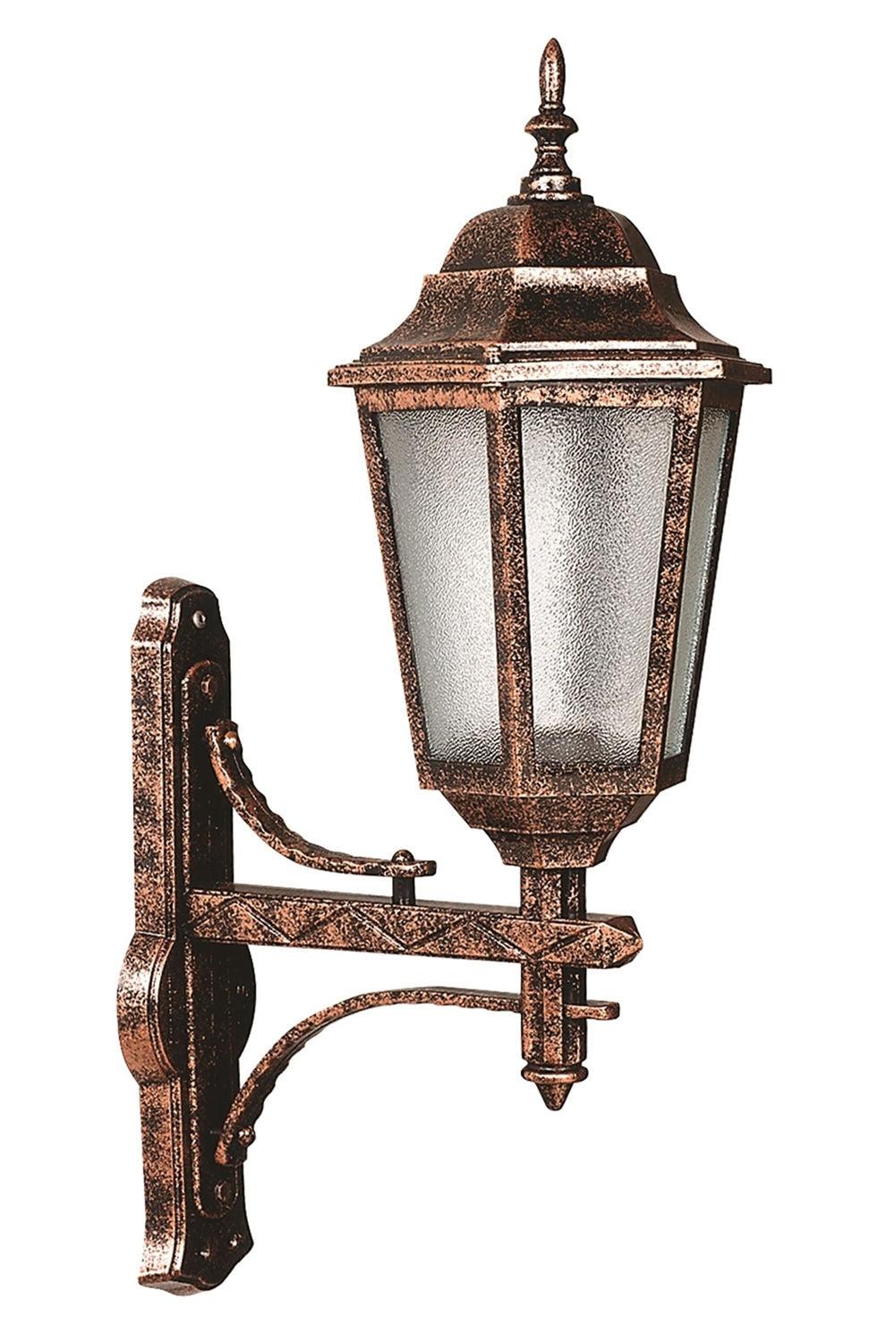 Lampă de perete de exterior BAP 444 Outdoor Wall Lamp, Maro, 30x70x23 cm