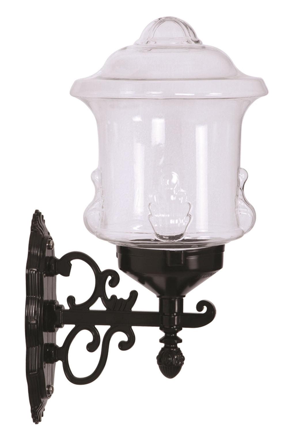 Lampă de perete de exterior BAP 666 Outdoor Wall Lamp, Negru, 27x43x20 cm