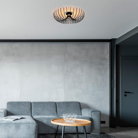 Lustra Aspendos Chandelier, Negru