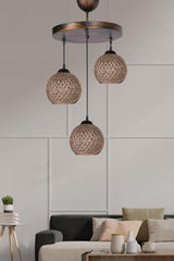 Lustra Crayon Chandelier, Bej