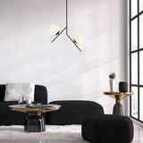 Lustra Dolunay Chandelier, Negru