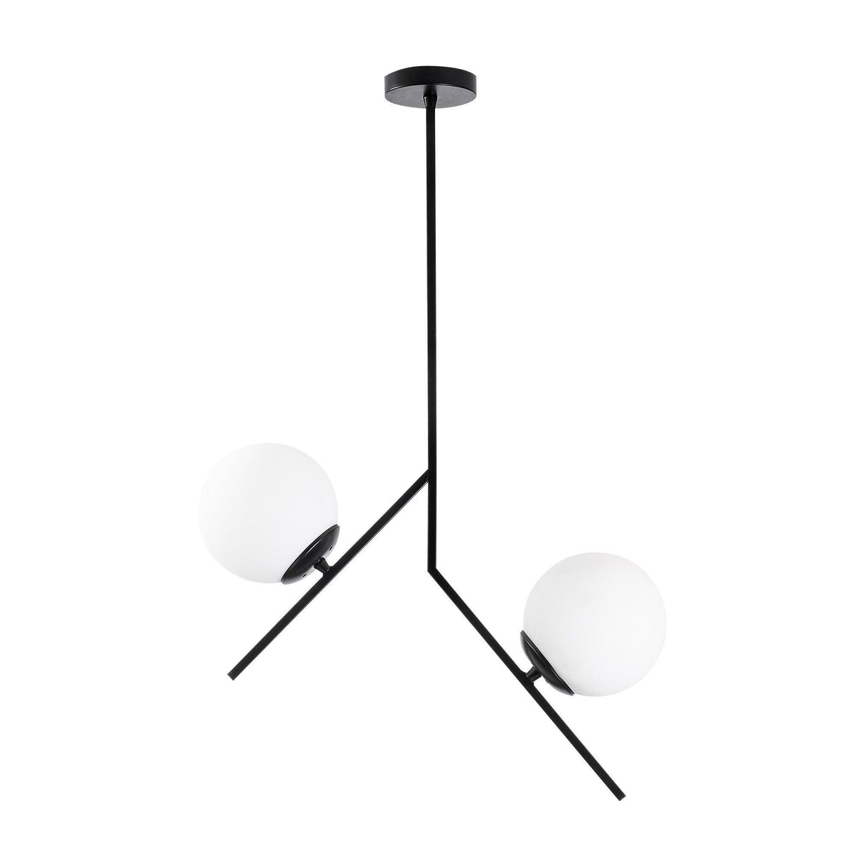 Lustra Dolunay Chandelier, Negru