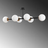 Lustra Fazli Chandelier, Negru