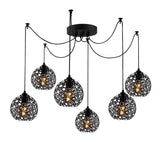 Lustra Fellini Chandelier, Negru