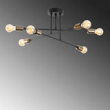 Lustra Fleur Chandelier, Negru