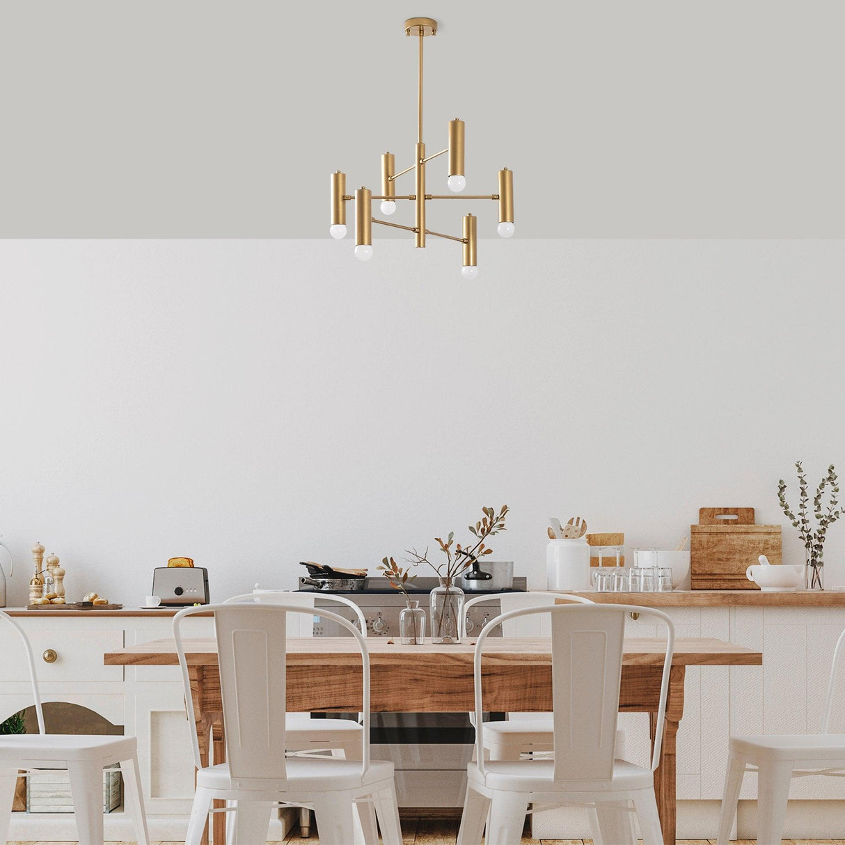 Lustra Gharib Chandelier, Auriu