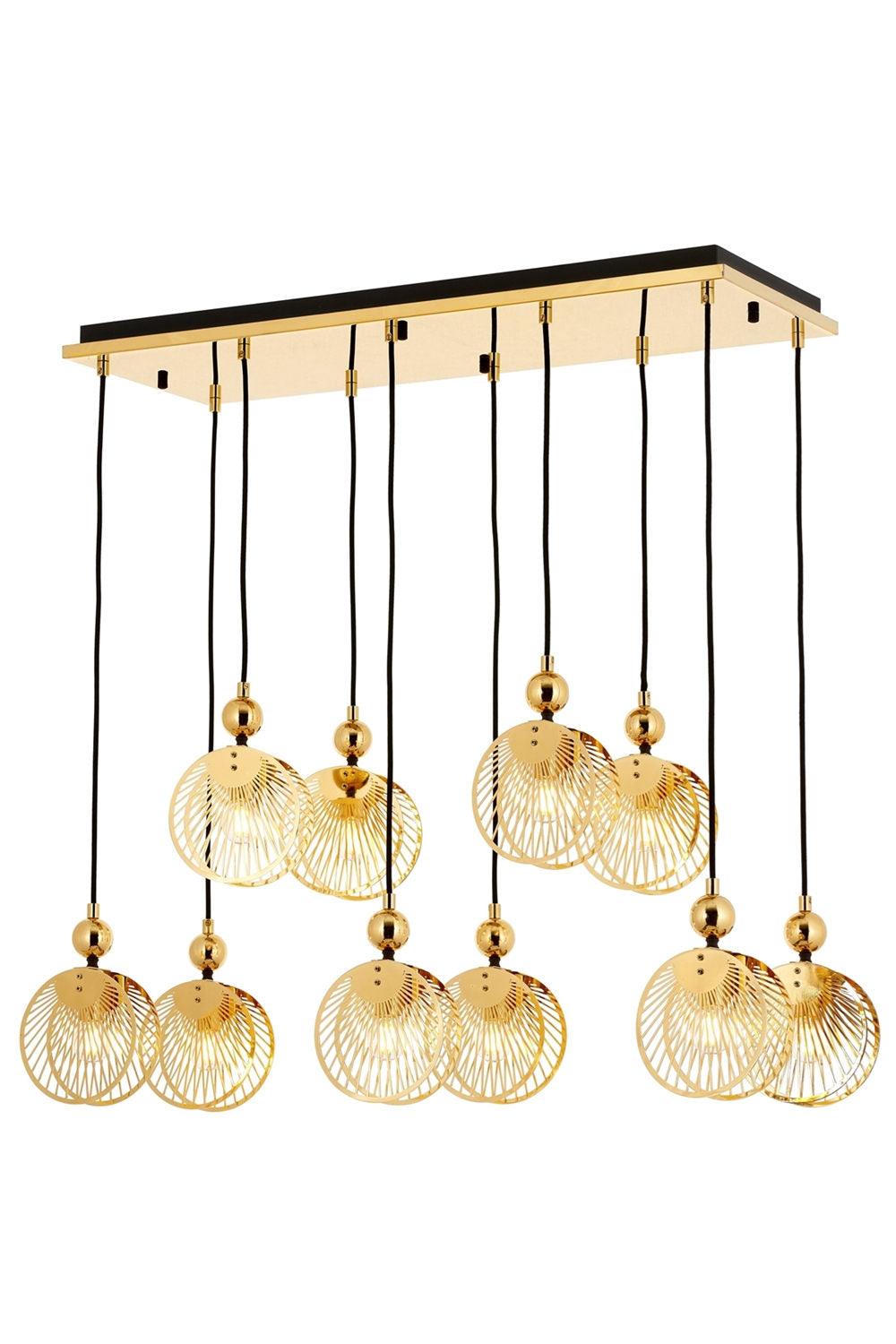 Lustra Hunt Chandelier 4316-10, Auriu