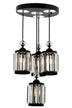 Lustra Hunt Chandelier 4318-4, Negru