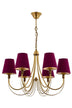 Lustra Hunt Chandelier 4325-6, Violet