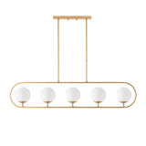 Lustra Jewel Chandelier, Auriu