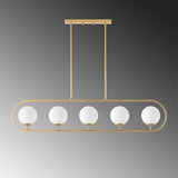 Lustra Jewel Chandelier, Auriu