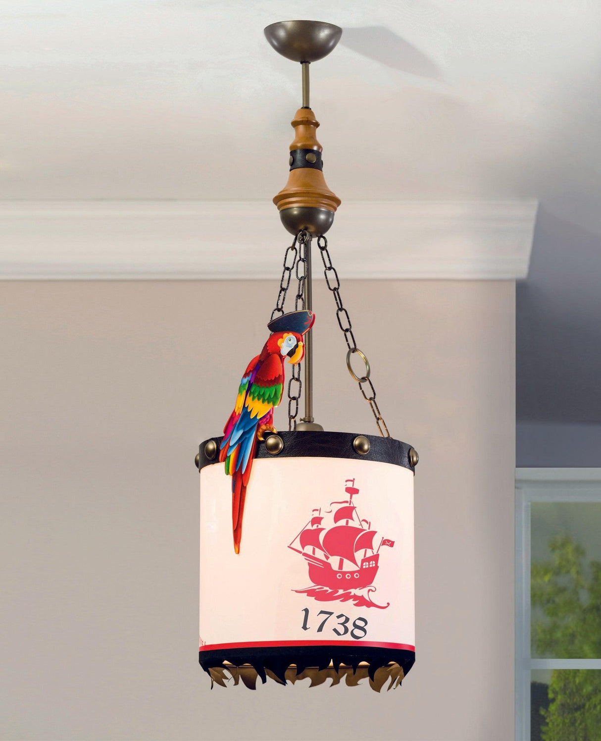 Lustra Pirate Chandelier, Multicolor