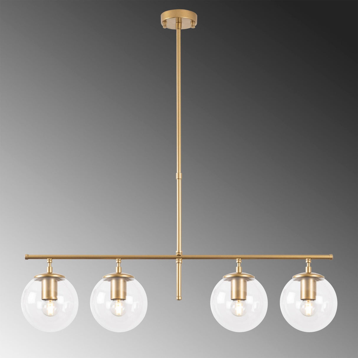 Lustra Roe Chandelier, Auriu