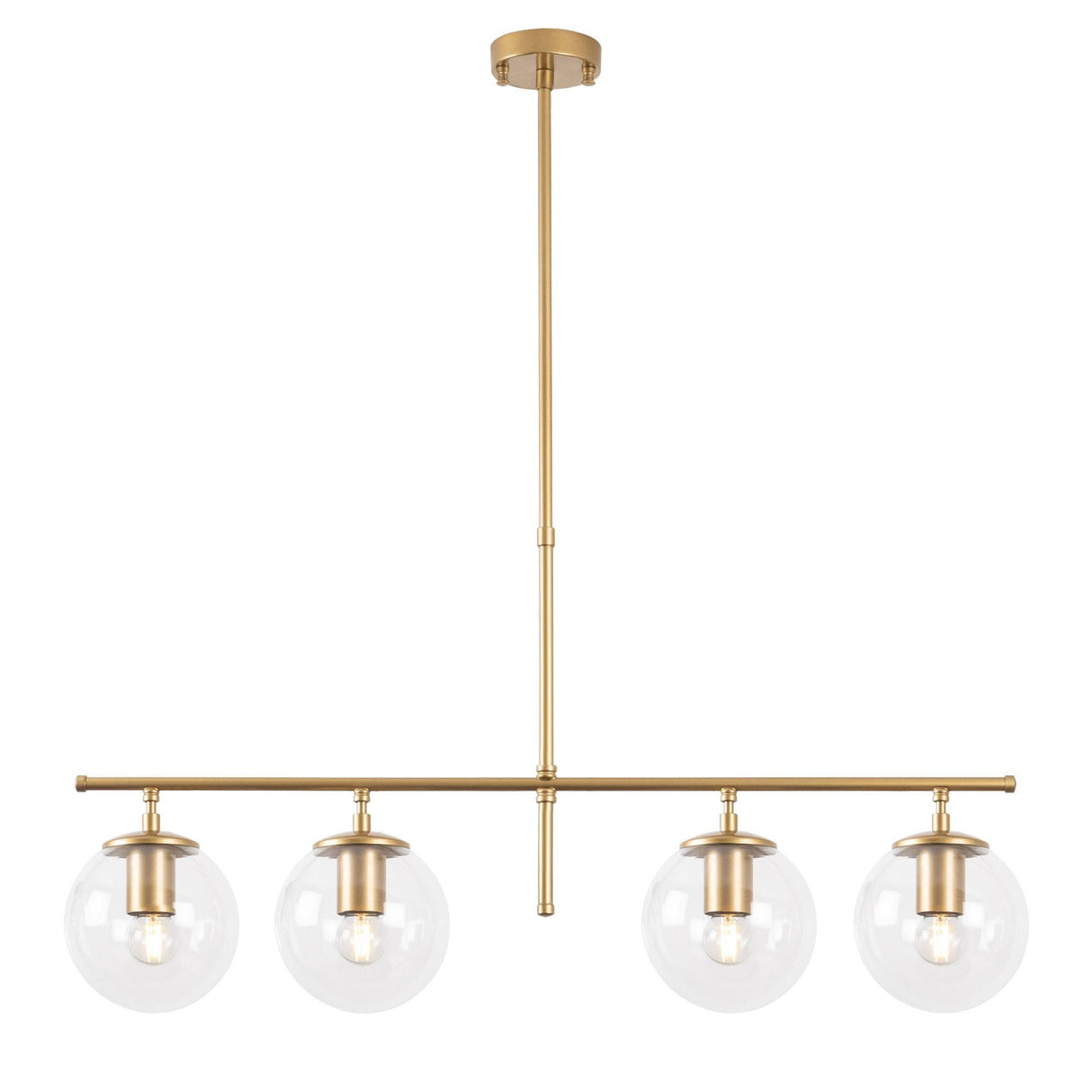 Lustra Roe Chandelier, Auriu