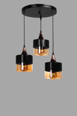 Lustra Sahra 1 Chandelier, Negru