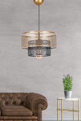 Lustra SH217 Chandelier, Negru