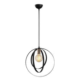 Lustra Vaveyla Chandelier, Negru