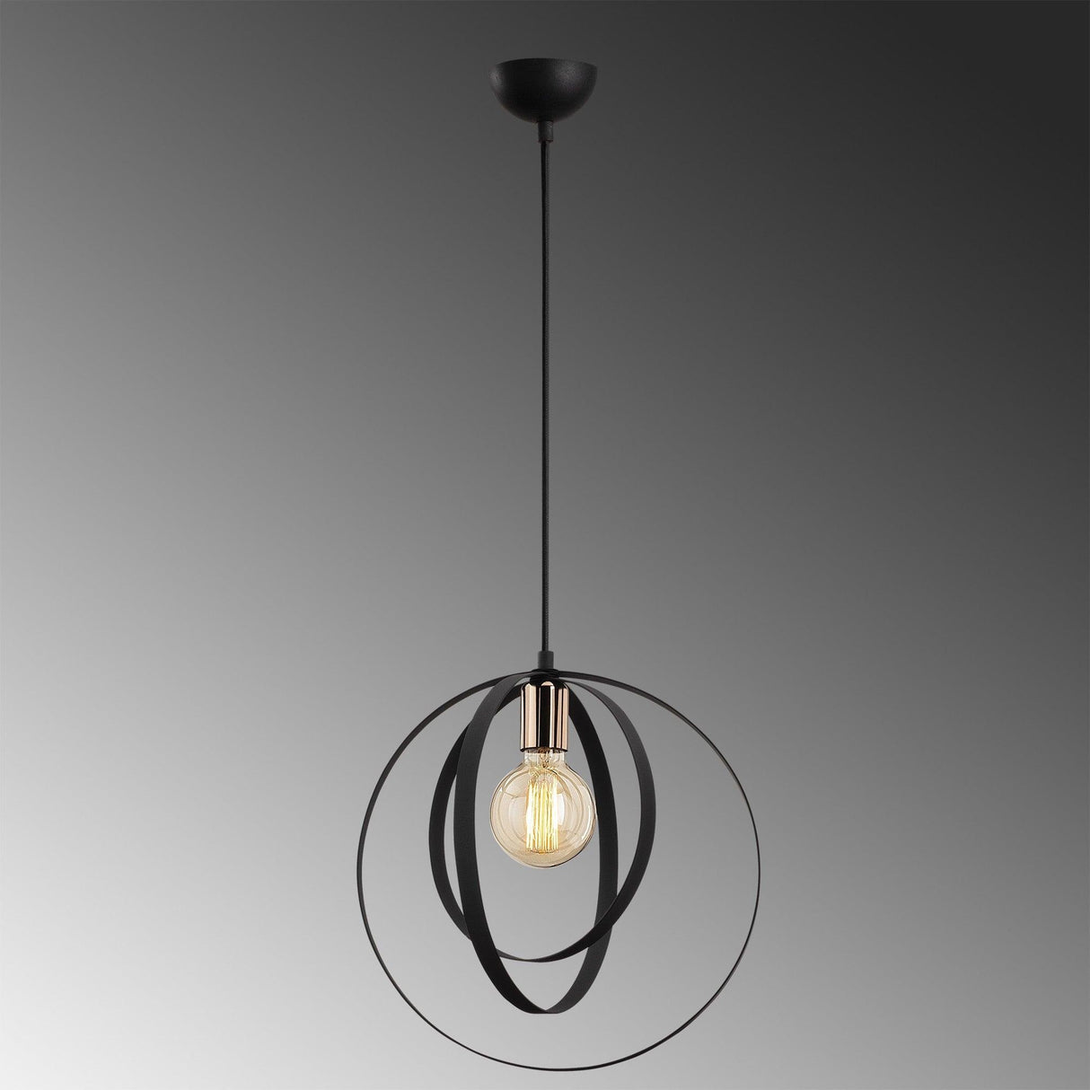 Lustra Vaveyla Chandelier, Negru