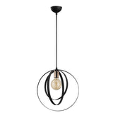 Lustra Vaveyla Chandelier, Negru