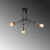 Lustra Viraj Chandelier, Negru