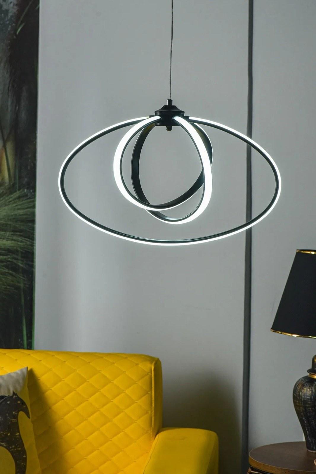 Lustra YL052 Chandelier, Negru