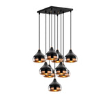 Lustra Yldo 1 Chandelier, Negru