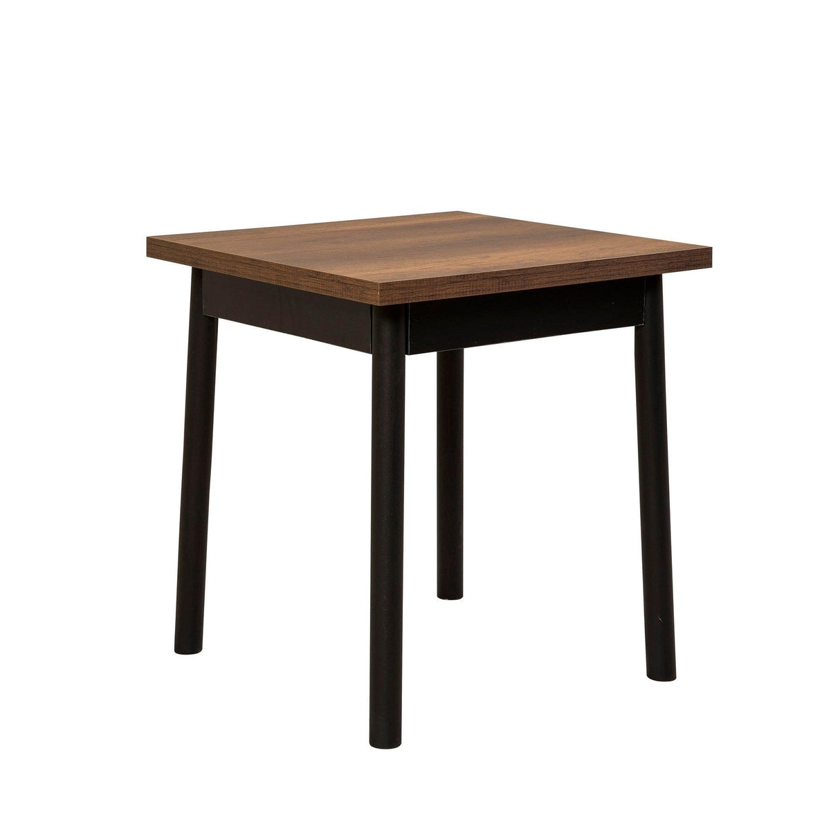 Masă Oliver Kare -  Black Barok Dining Table, Negru, 77x70x70 cm