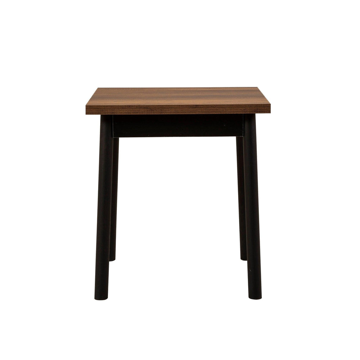 Masă Oliver Kare -  Black Barok Dining Table, Negru, 77x70x70 cm