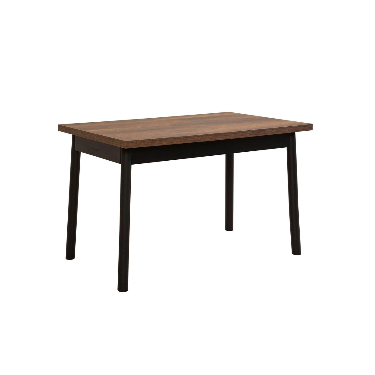 Masă Oliver Sbt -  Barok Black Dining Table, Negru, 120x77x75 cm