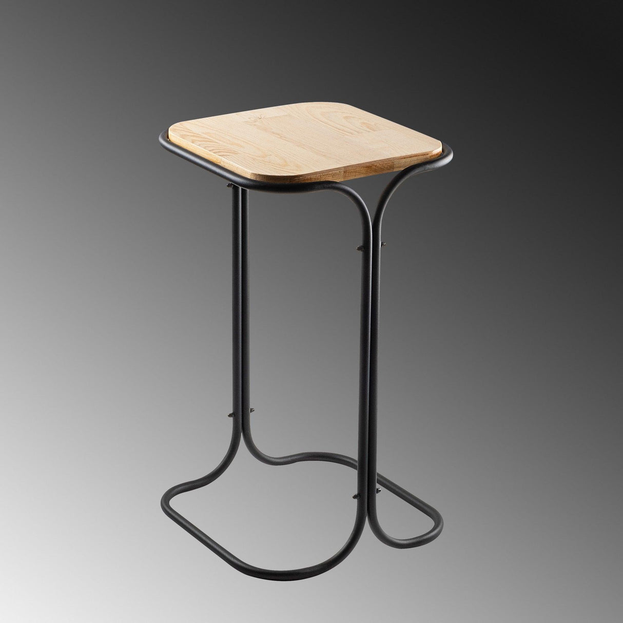 Masuta de cafea Coffee Table Antonio 1, Negru, 30x52x30 cm