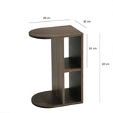 MASUTA DE CAFEA Dekoratif S501 - Walnut, Nuc, 40x60x30 cm