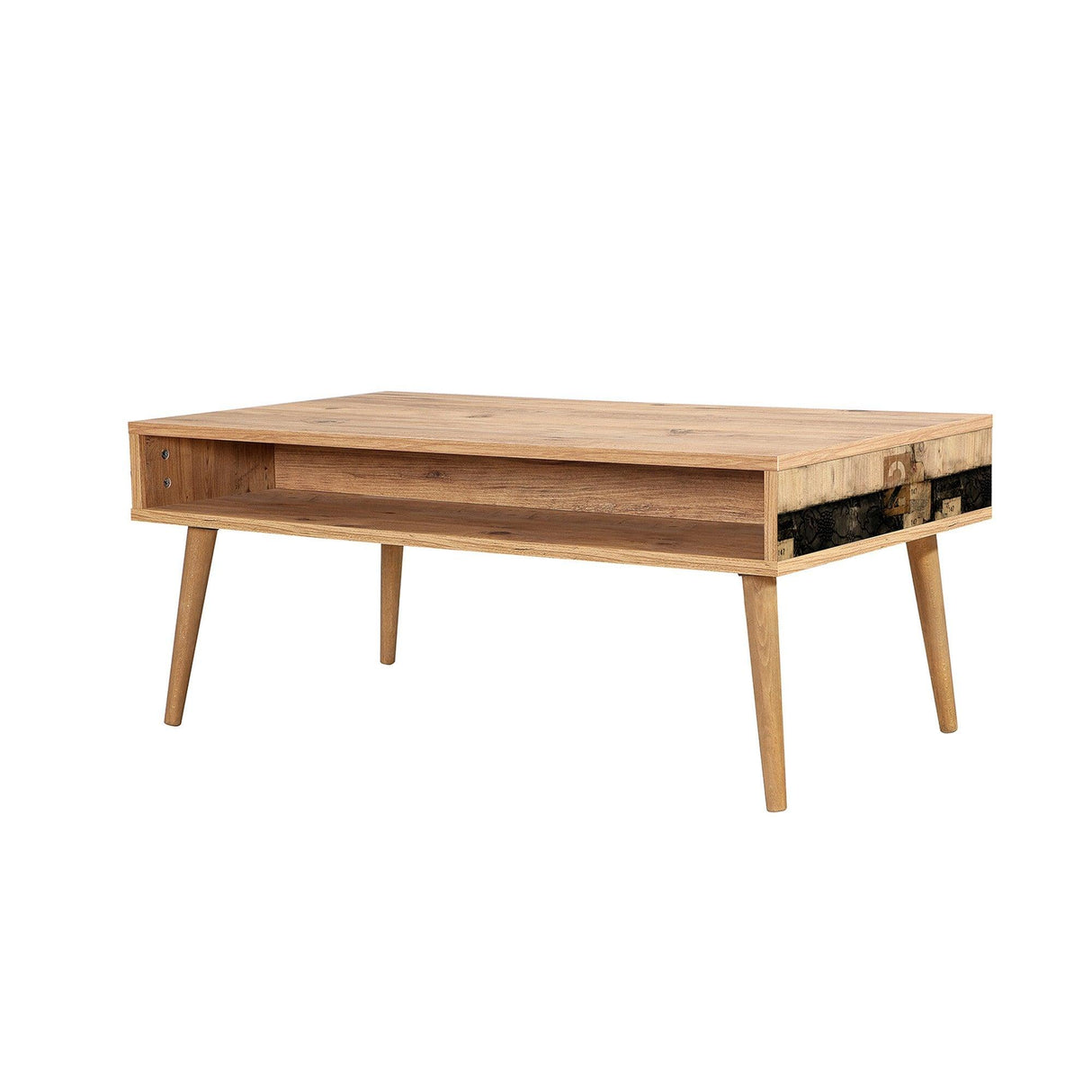 Masuta de cafea Viva - Coffee Table 3, Stejar, 45x60x110 cm