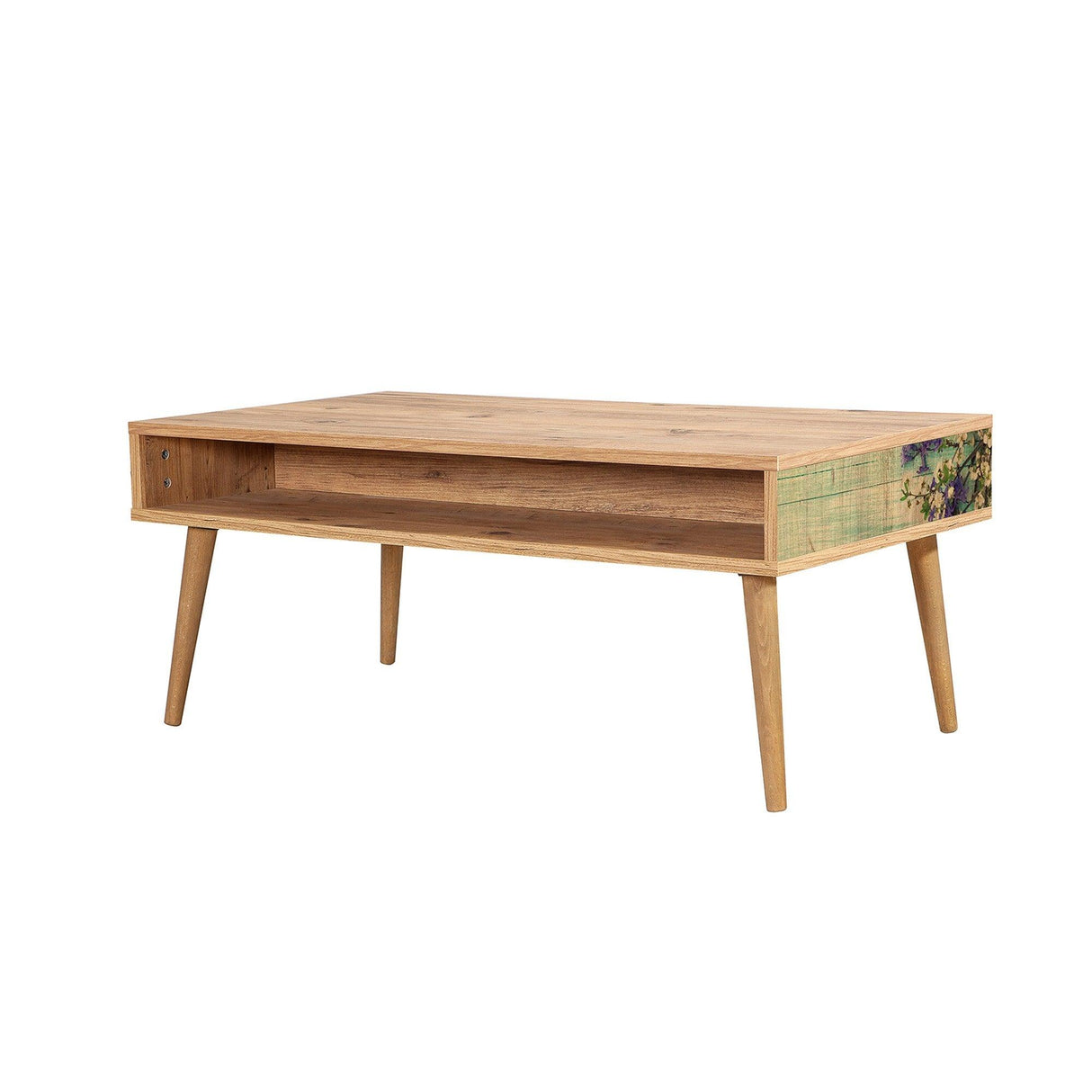 Masuta de cafea Viva - Coffee Table 6, Stejar, 45x60x110 cm