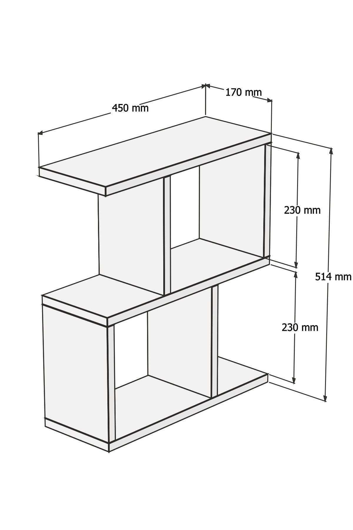 Tabel lateral La, Safir, 45x51,4x17 cm