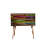 Noptiera Two - Nightstand 11, Stejar Sonoma, 61x40x60 cm