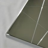 Oglindă A331D, Argint, 3x130x62 cm