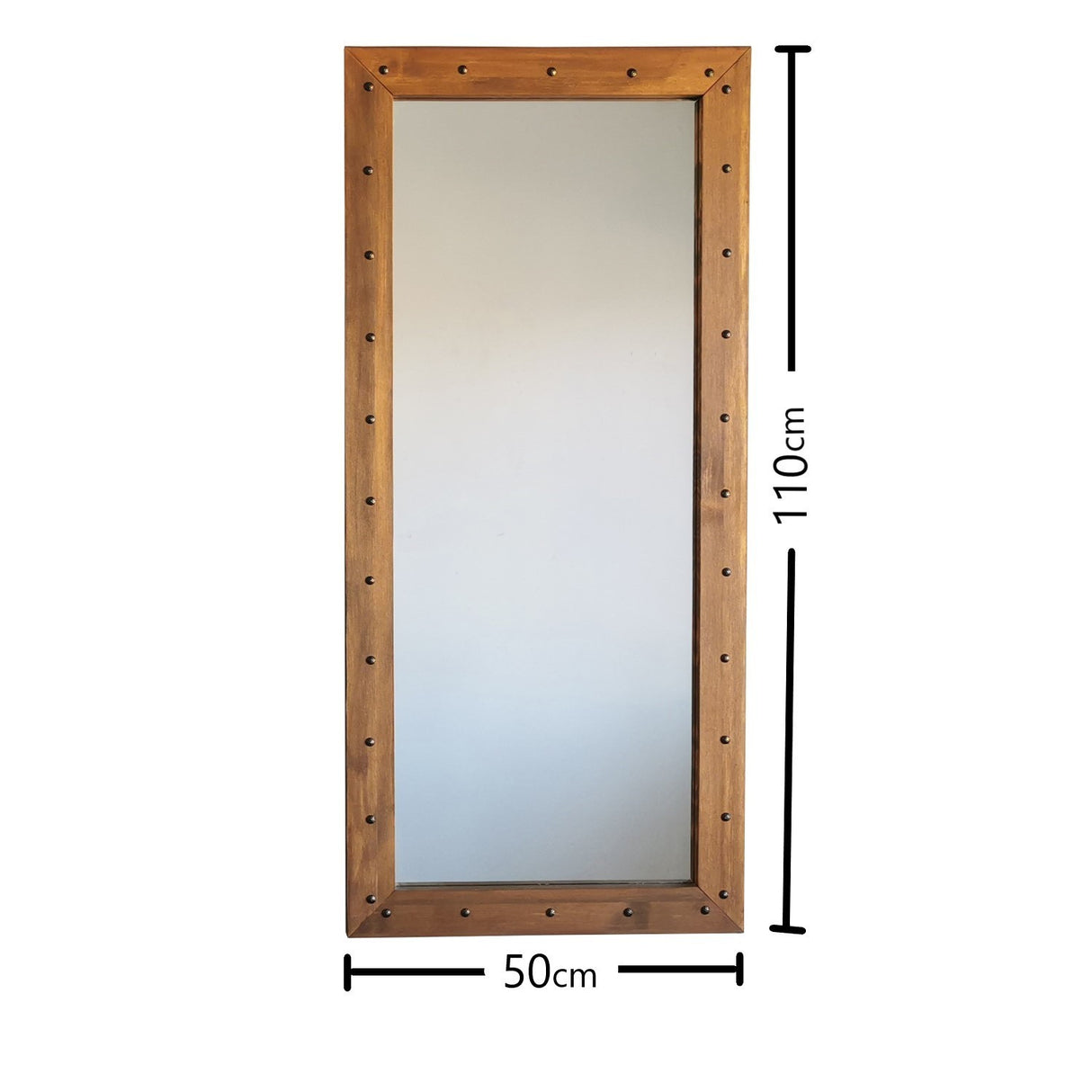 Oglindă Z50110CV, Nuc, 2x110x50 cm
