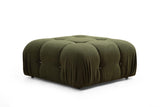 Puf Bubble Pouffe - Green, Verde, 95x45x95 cm