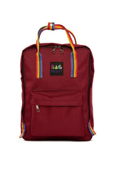 Rucsac 4098, Rosu bordo, 35x12x22 cm