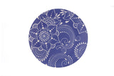 Set 6 Farfurii Bluebell, Ceramica, Albastru, 26 cm