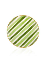 Set 6 Farfurii Linea, Ceramica, Verde, 26 cm