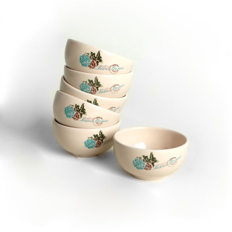 Set boluri ceramice pentru sos KS101008F030A0108100AK1100, Multicolor, 8 cm