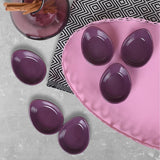 Set farfurii cu sos Sauce Plate Set Mini Gondola Purple Snack / Sauce Bowl 8 Cm 6 Pieces, Violet, 17x9x12 cm