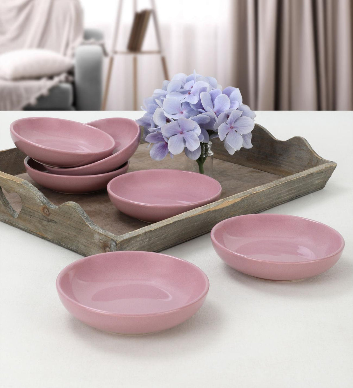 Set boluri cu sos Sauce Bowl Set   ST489006F451A000000MAYD100, Violet, 22x19x22 cm