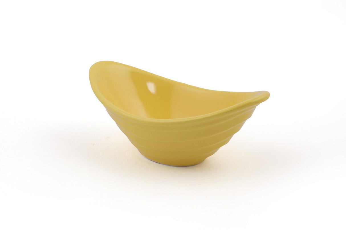 Set boluri Gondola Yellow Snack Plate 16 Cm 6 Pieces - 100, Galben, 40x18x21 cm