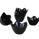 Set boluri, Negru mat, 28x17x28 cm