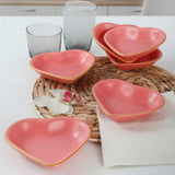 Set boluri pentru aperitive Appetizer Bowl Set   ST008406F974A841600MAYD200, Roz, 22x19x22 cm